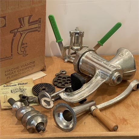 Vtg Inart Bottle Top Capper and Meat Chopper