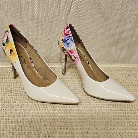 Christian Siriano Floral Heels Size 7