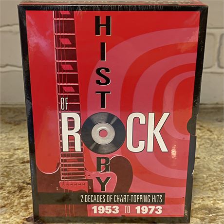 Sealed History of Rock 140 Hit Songs 10-CD Set