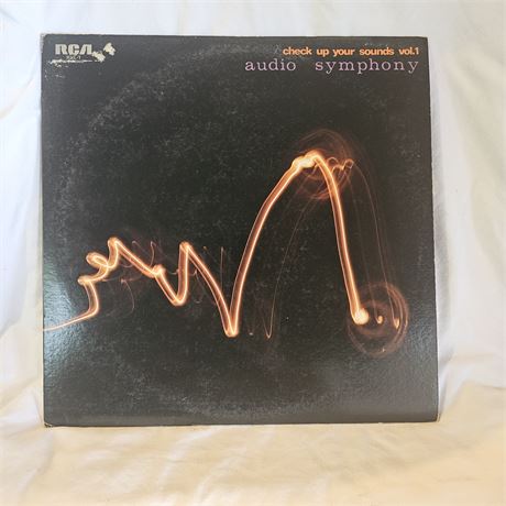 Vinyl LP "Audio Symphony (Check Up Your Sounds Vol. 1)" by Kouichi Sugiyama.