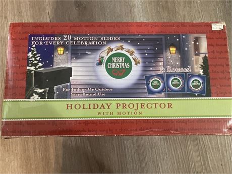 Holiday Projector with Motion.