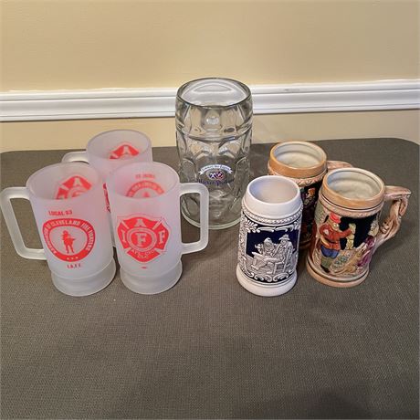 Assorted Vtg Steins