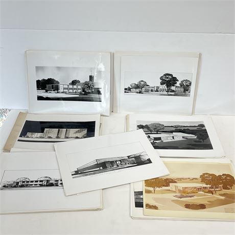 Variety Of Architect Building Drawings