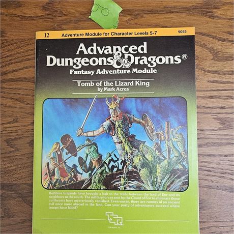 Dungeons Dragons Tomb of the Lizard King