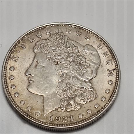 1921 Morgan Silver Dollar Lot 1
