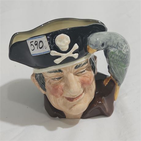 1951 Royal Doulton Long John Silver Toby Jug.