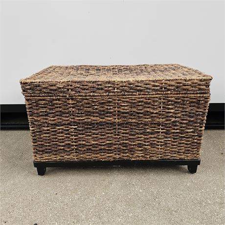 Wicker Storage Chest