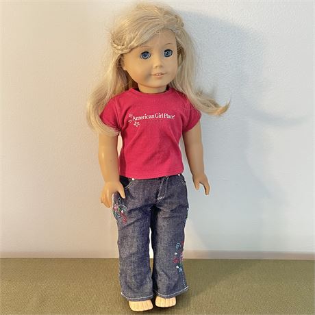 2008 American Girl Just Like Me Doll Pleasant Company - Blonde Hair Blue Eyes