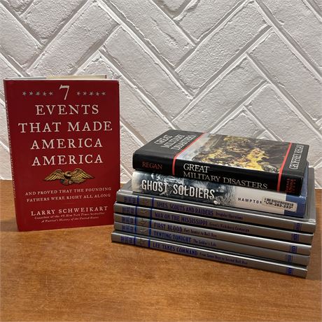 Lot of American History Books