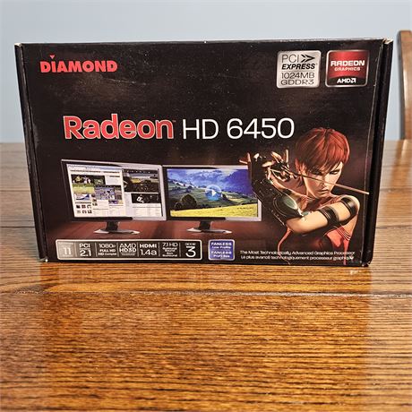 RADEON HD6450 Graphics Gaming Card