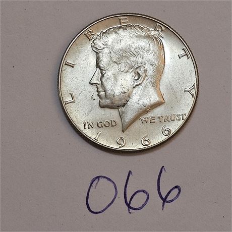 1966 Kennedy Half Dollar Silver