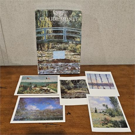 Claude Monet Art Museum Stationary-Note Cards and Envelopes