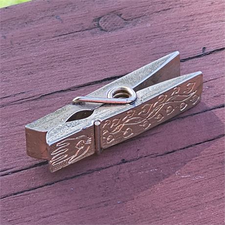 Clothes Pin Memo Clip Desk /Decor Functional Binder Clip/ Tie Tack