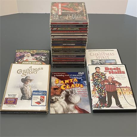 Christmas DVDs & CDs