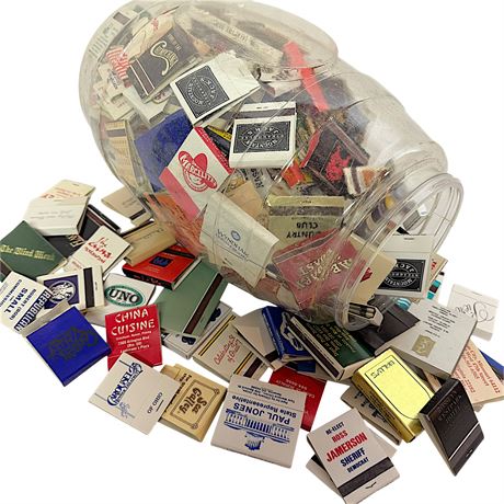 Large Collection of Vtg Matchboxes