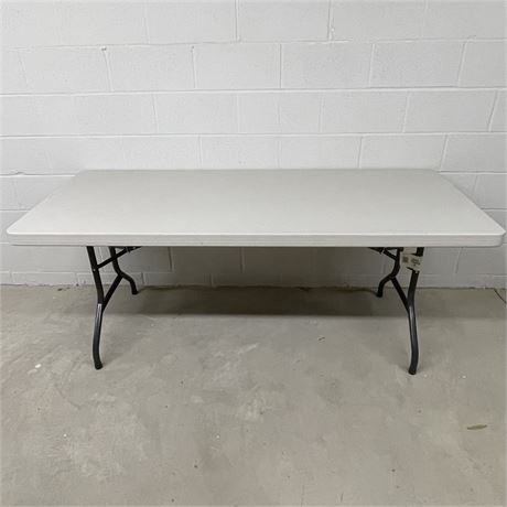 6 ft. Lifetime Rectangular Folding Table
