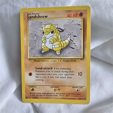 Pokémon card Sandshrew