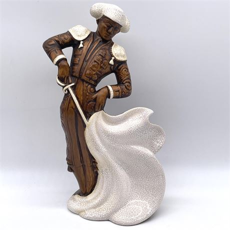 Vintage Ceramic Matador Bull Fighter Figurine