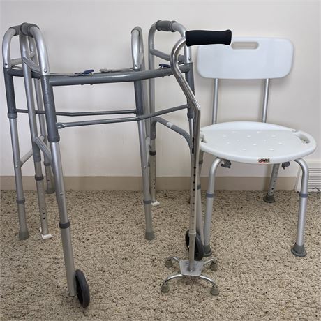 Medical Products - Shower Chair, Medical Walkers, & Quad Cane
