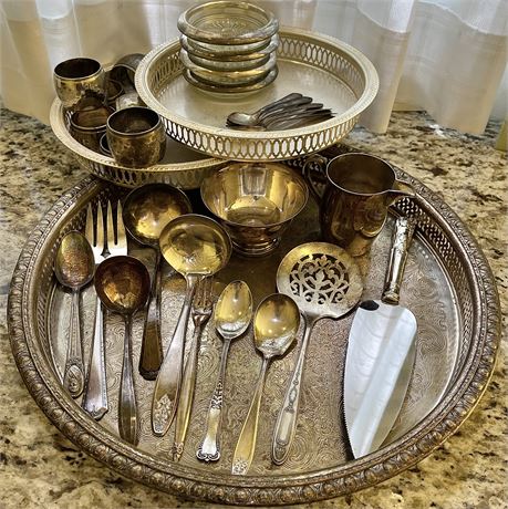 Lotta Silver Plated Kitchenware
