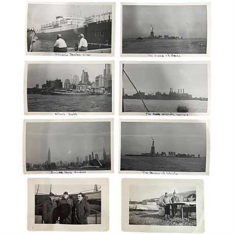 WWII Photographs of Hilter's Yacht, Aircraft Carriers & More