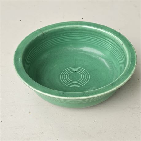 Vintage Fiesta Green Fiestaware Ceramic Bowl