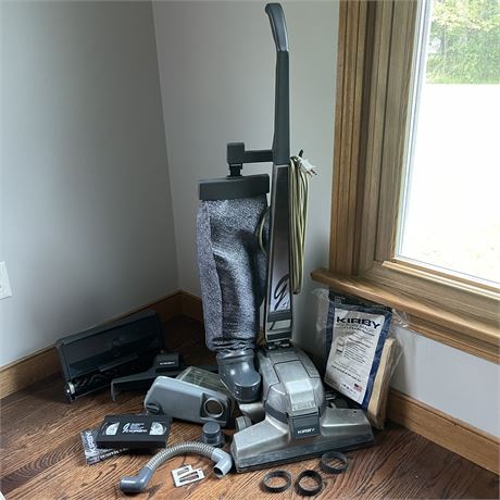 Vintage Kirby Vacuum with all Kinds of Accessories - Model G4D