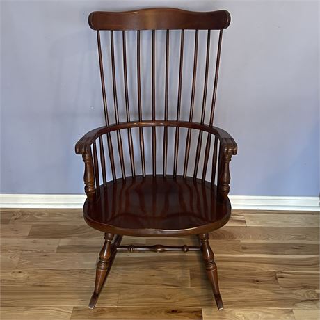 Nice Old Windsor Rocking Chair