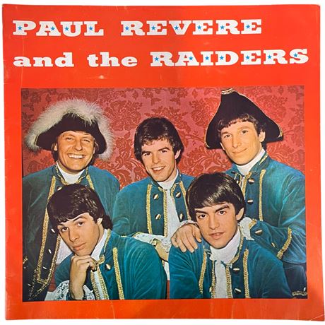 Vtg Paul Revere and the Raiders Program / Concert Book
