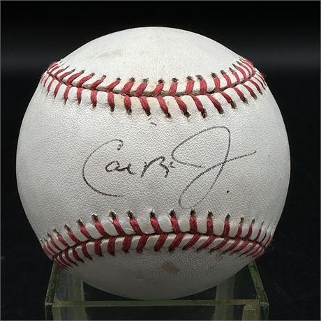 Cal Ripken Jr Autographed Rawlings American League Baseball