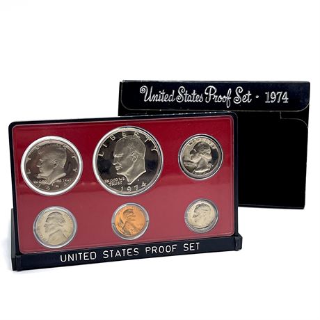 1974 United States S Proof Coin Set