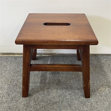 12" Wooden Step Stool