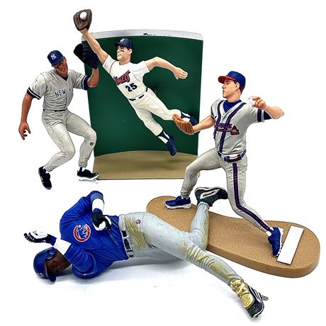 1998 to 2002 Major League Baseball Player Figurines