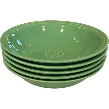 (5) Onieda Petals "Sea Foam" Bowls