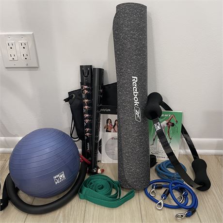 BodyGym Core Strengthening Set with Yoga / Pilates Contents
