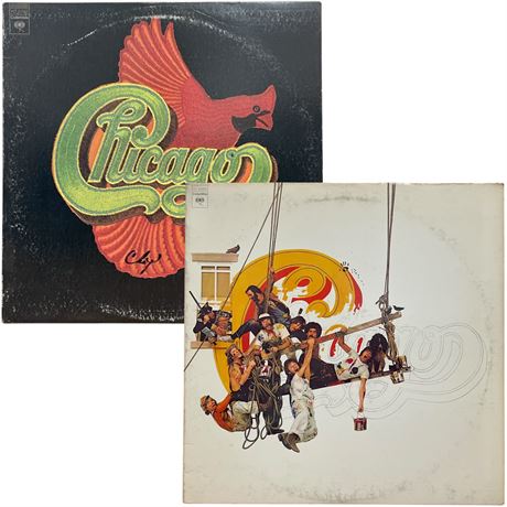Chicago Self-Titled Vinyl Records