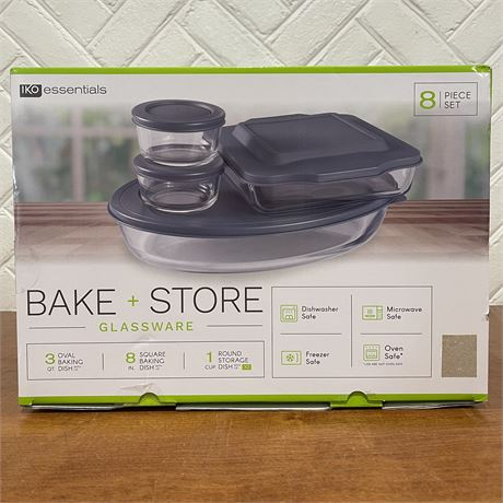 IKO Essentials 8-Piece Bake & Store Set *NEW*