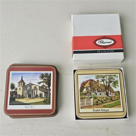 Collection Casserole Tray,6 Coasters Deluxe Finish
