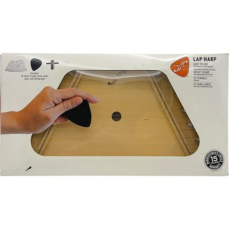 New in Box First Act Lap Harp