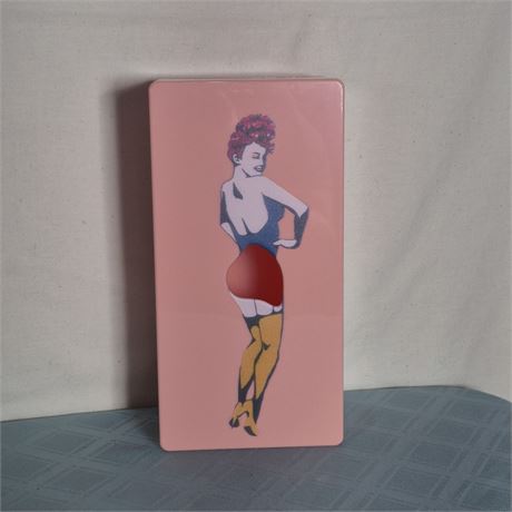 NIB Flying Skirt Tissue Box