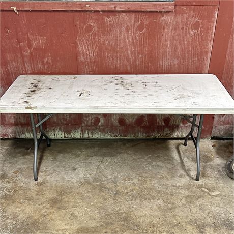 6' Lifetime Folding Table (Garage used)