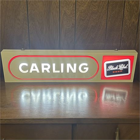 Vintage Carling Black Label Beer Light-up Sign