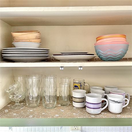 Dinnerware Cabinet Clean-out