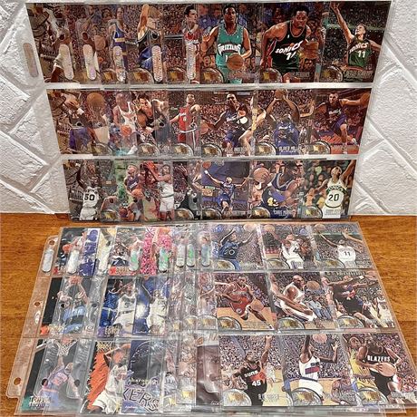 Variety of Vtg Fleer Basketball Cards
