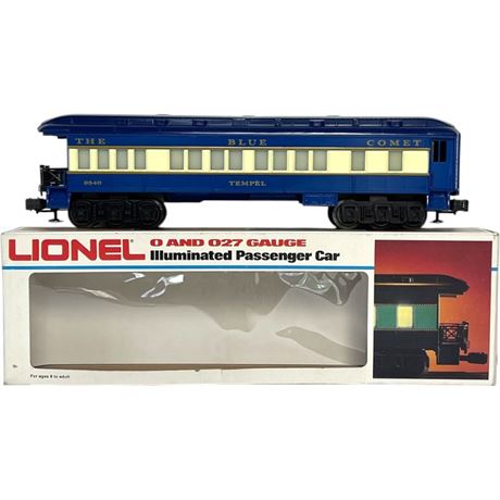 Lionel Blue Comet Observation Car w/ Box