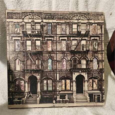 Album cover for Led Zeppelin's sixth studio album, Physical Graffiti.