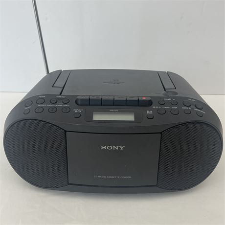 Sony CFD-S70 CD/Cassette Radio Boombox