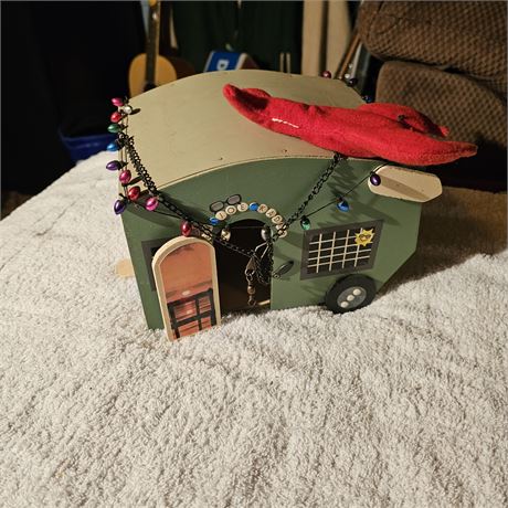 Retro Camper Trailer Winnebago Hand Made
