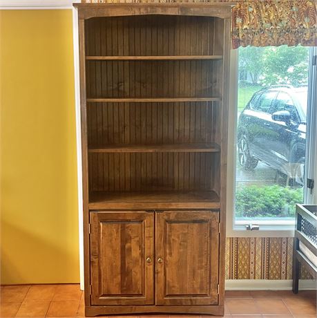 Bookcase with Cabinet Doors