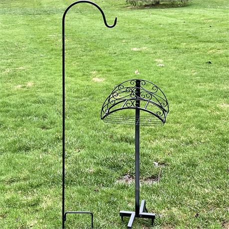 Garden Hose Holder and Shepherds Hook